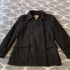 Wool pea coat